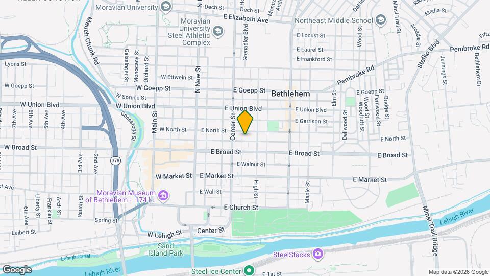 119 E Raspberry St, Unit 2 Map and Location Details