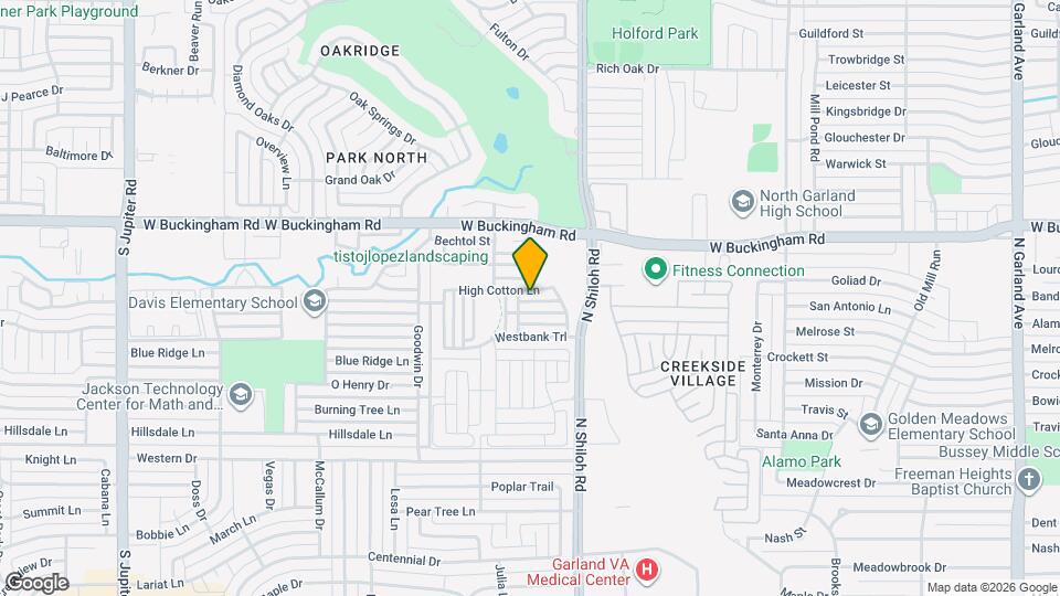 2610 High Cotton Ln Map and Location Details