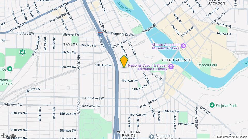 1119 3rd St SW Map and Location Details