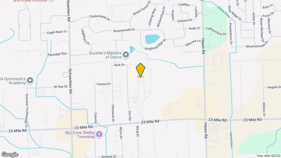 51633 W End Dr Map and Location Details