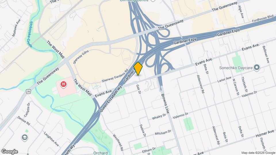 636 Evans Ave. Map and Location Details