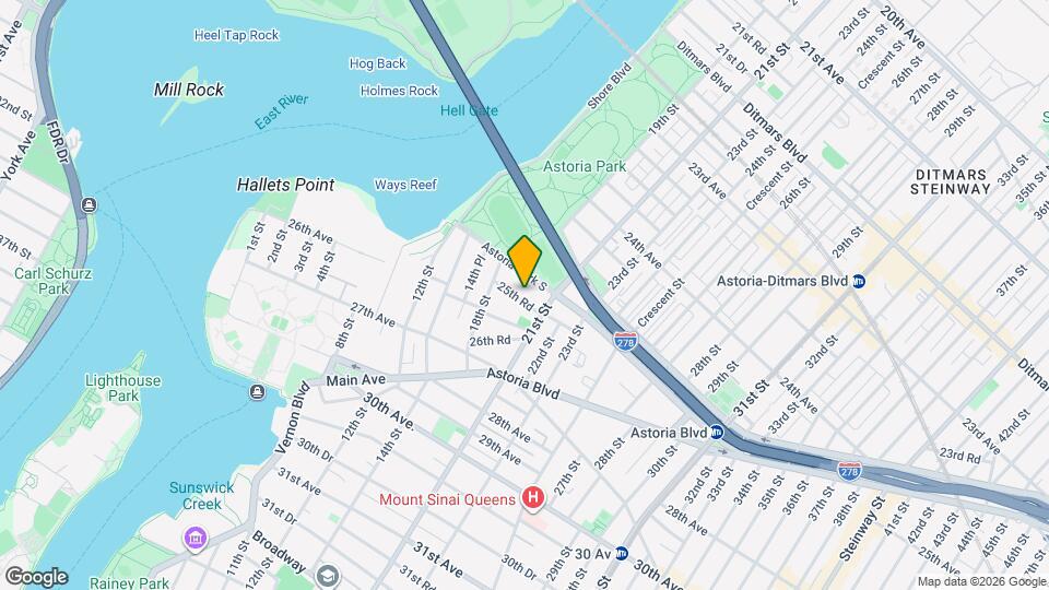 18-31 25th Rd Map and Location Details