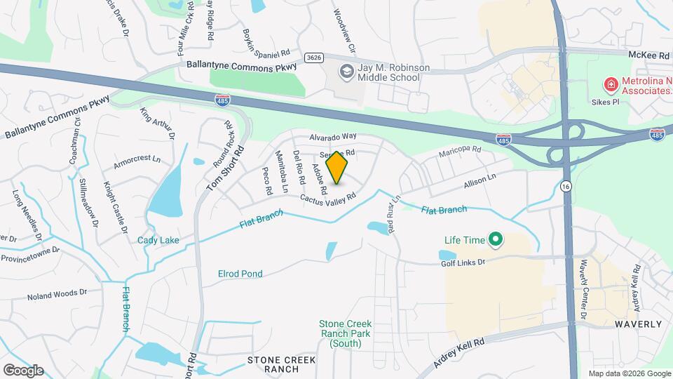5722 El Campo Ct Map and Location Details