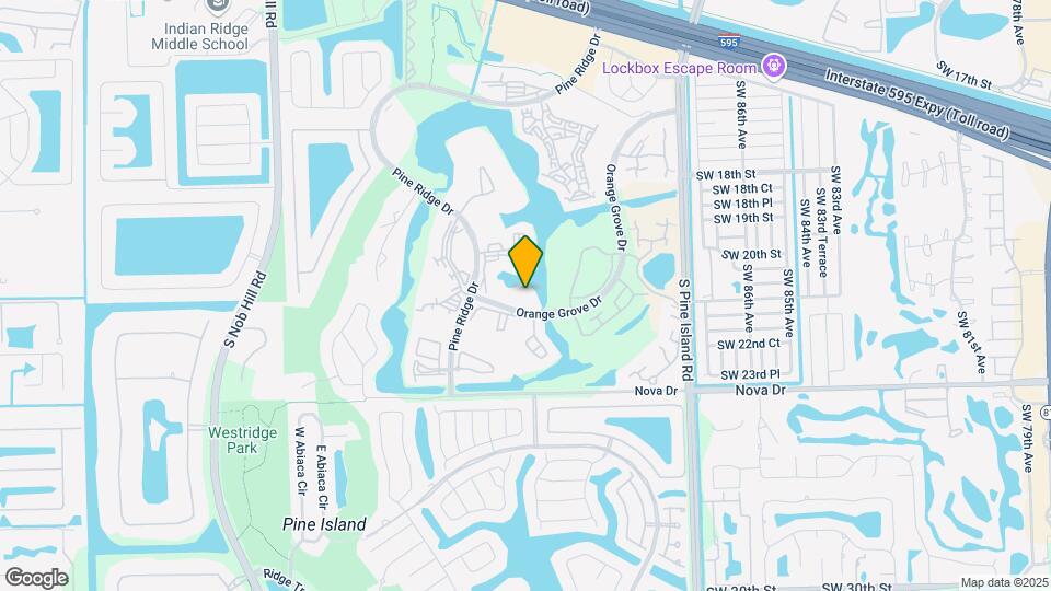9311 Orange Grove Dr Map and Location Details