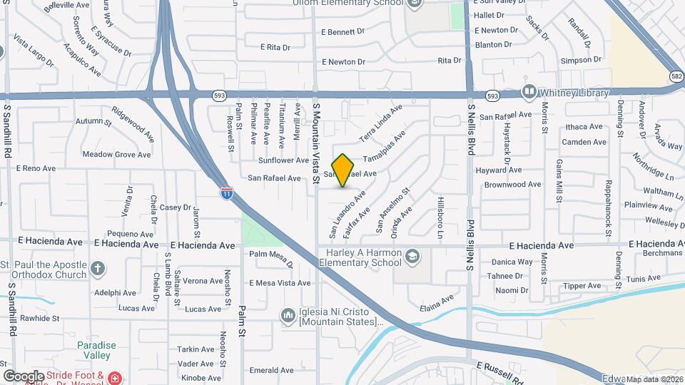 4693 Livermore Ave Map and Location Details