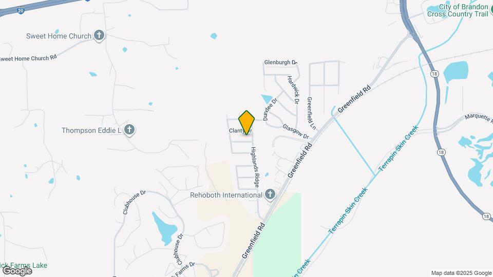 3127 Greenfield Rd Map and Location Details