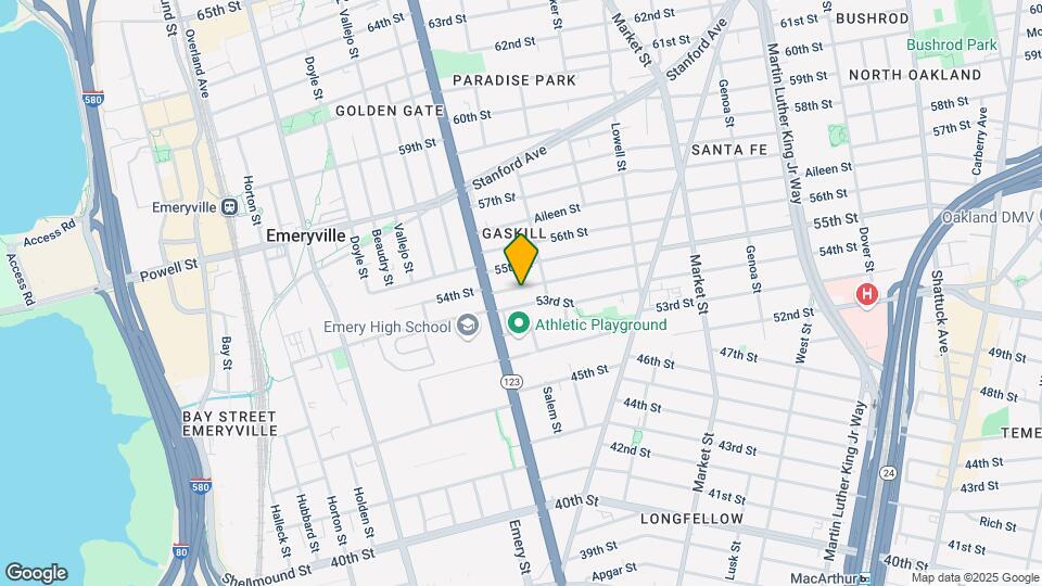1069-1075 54th St Map and Location Details
