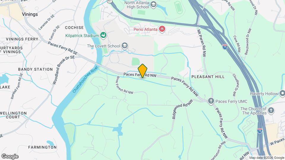 3946 Paces Ferry Rd NW Map and Location Details