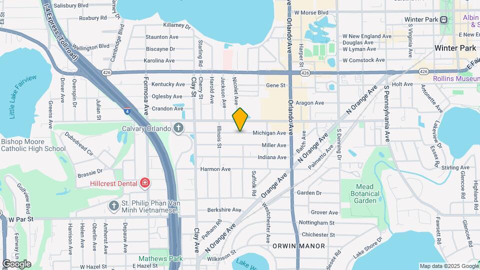 1502 Michigan Ave Map and Location Details