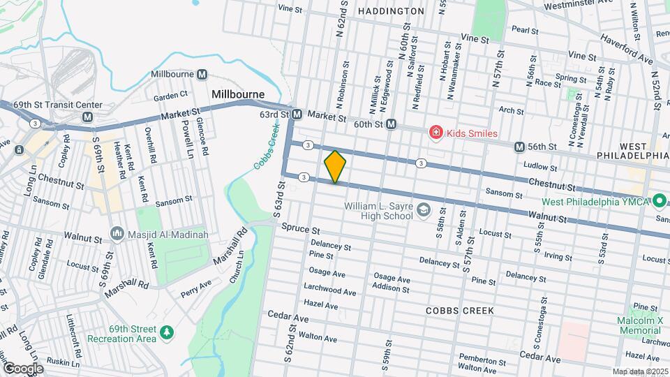 6124 Walnut St Mapa y Detalles de la Ubicación