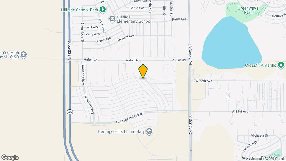 7620 Legacy Pkwy Map and Location Details