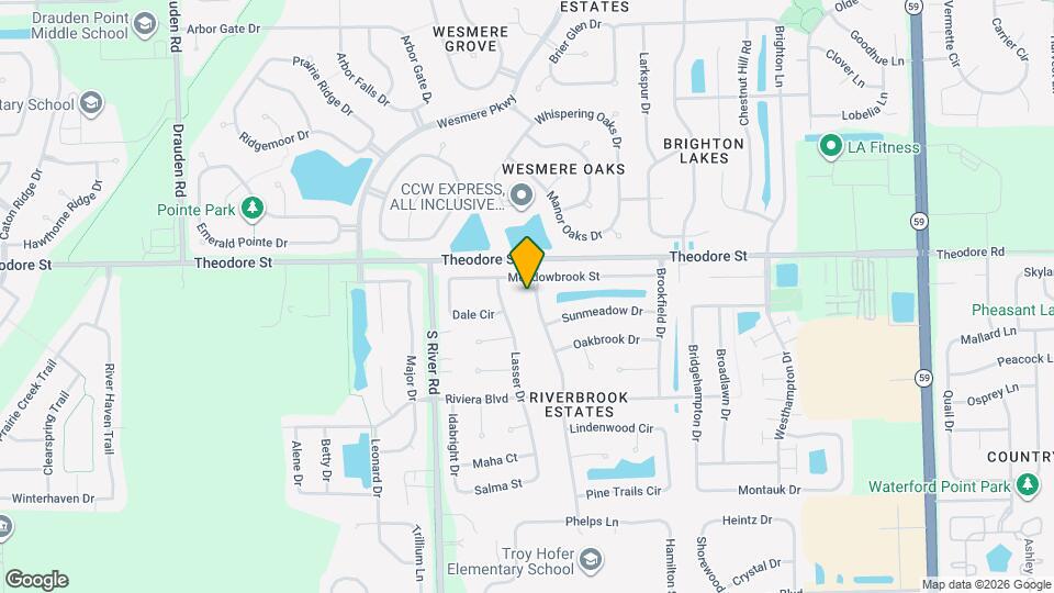 1509 Green Trails Dr Map and Location Details