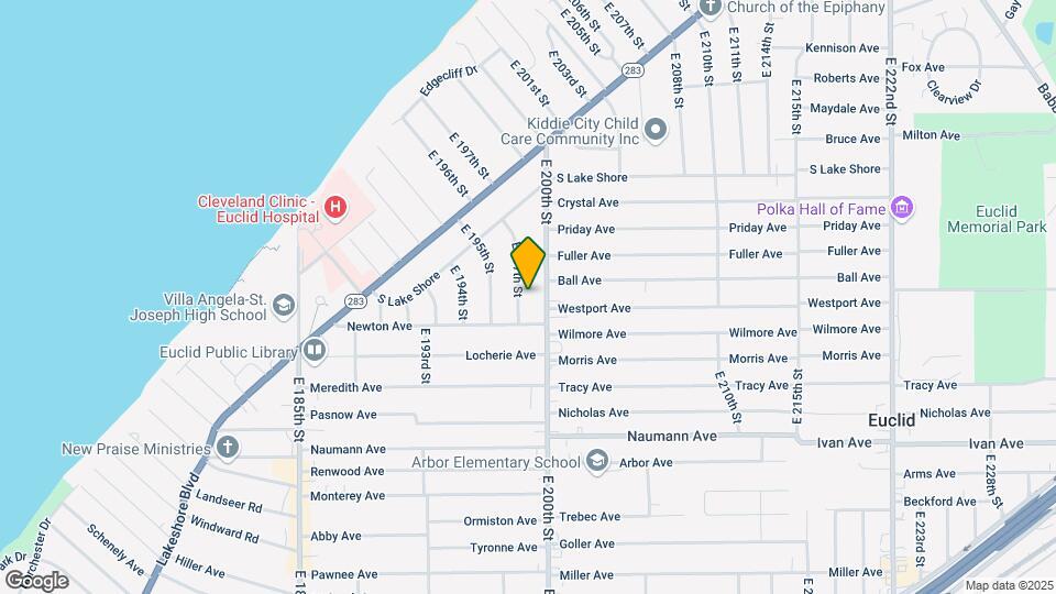 335 E 197th St Map and Location Details