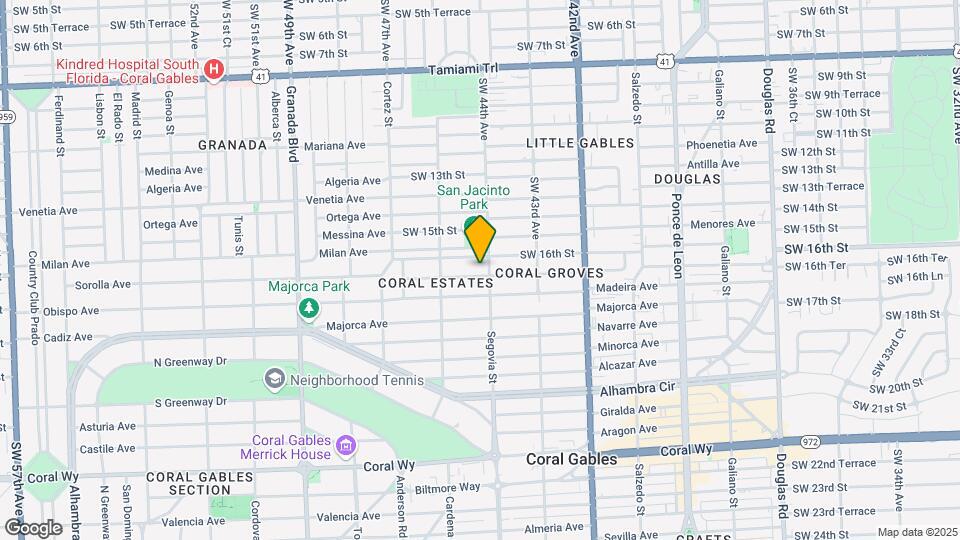 607 Zamora Ave Mapa y Detalles de la Ubicación