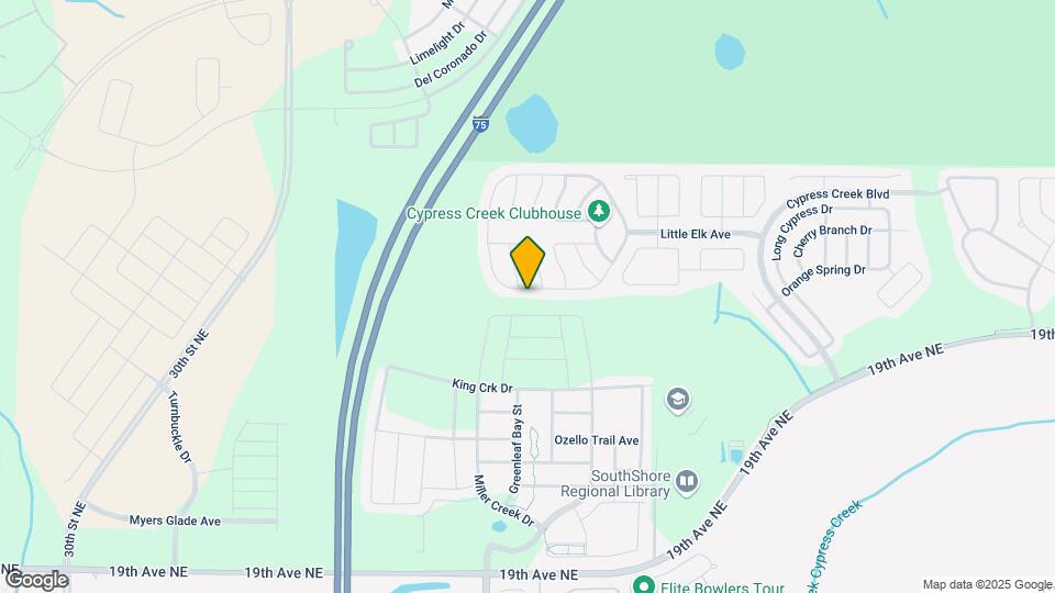 6805 Trent Creek Dr Map and Location Details