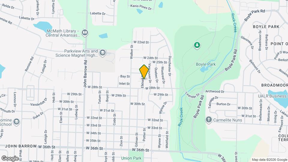 2619 Elkhart Dr Map and Location Details