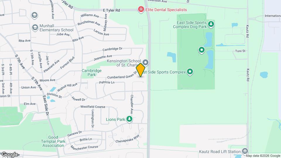 1860 Chandler Ave Map and Location Details