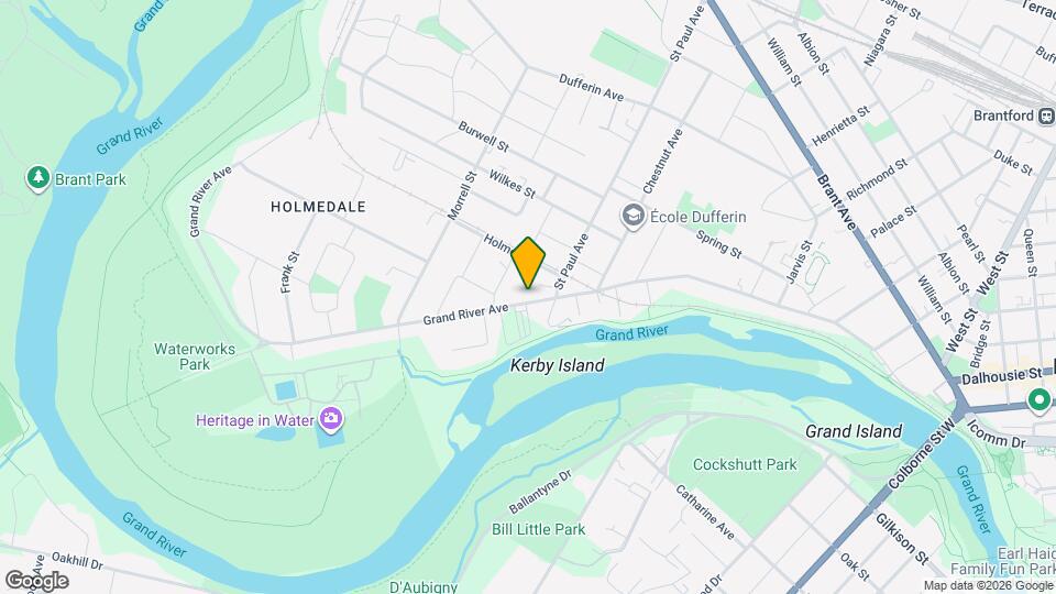 225 Grand River Ave Map and Location Details