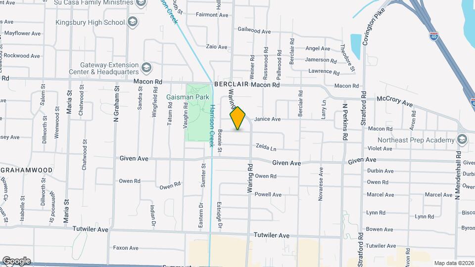 4317 Ferndale Rd Map and Location Details