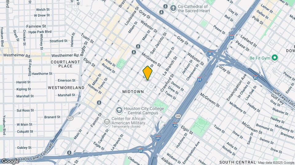 1316 Tuam St Map and Location Details