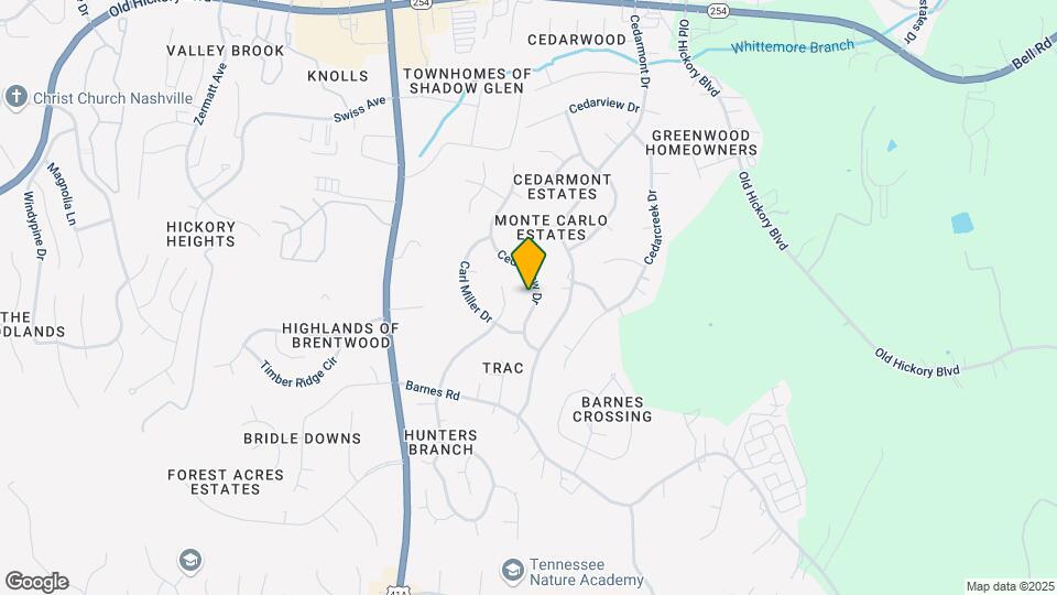 214 Cedarview Dr Map and Location Details
