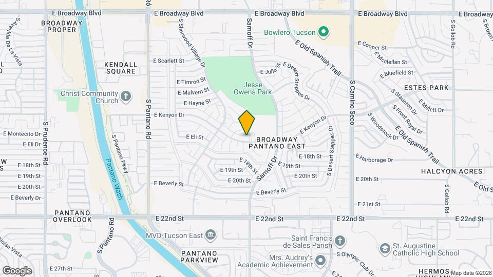 8271 E Kenyon Dr Map and Location Details