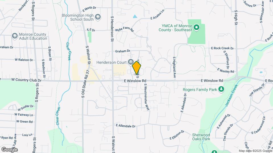 2492 S Burberry Ln Map and Location Details