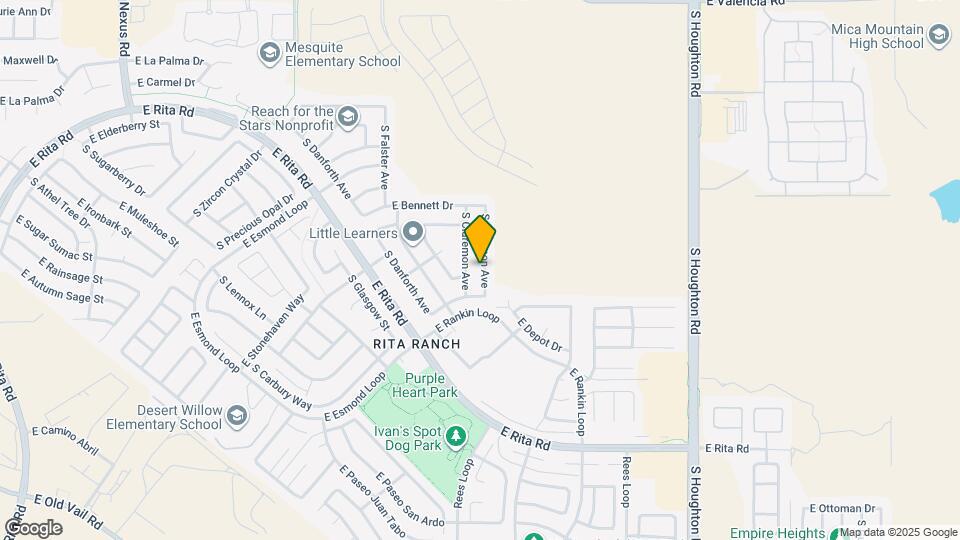 7850 S Solomon Ave Map and Location Details