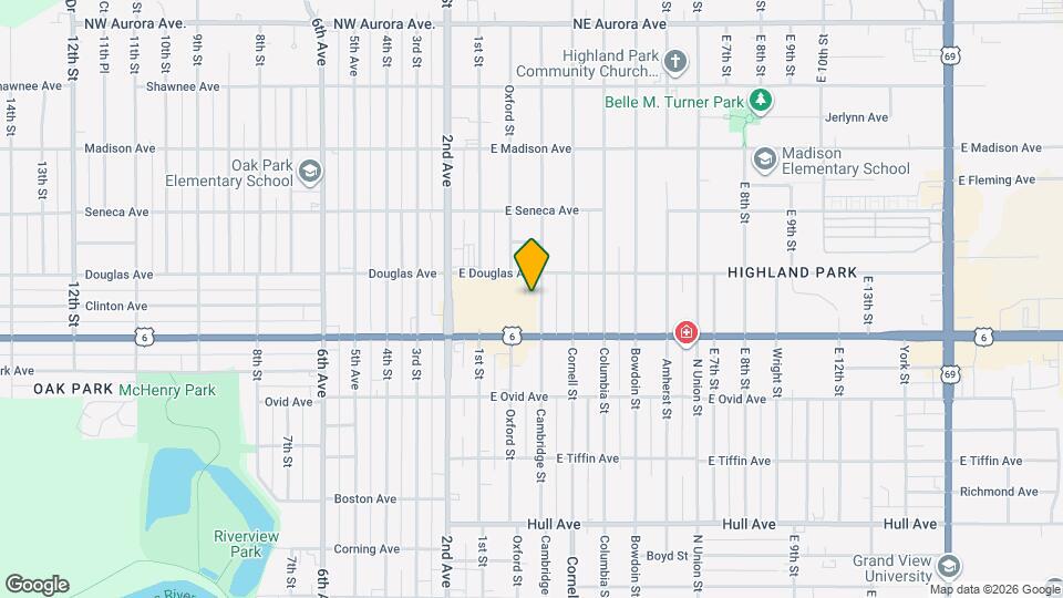 3632 Cambridge St Map and Location Details