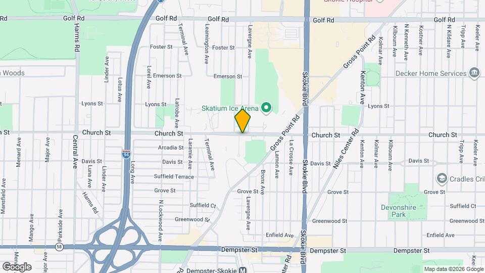 5021 Church St Map and Location Details