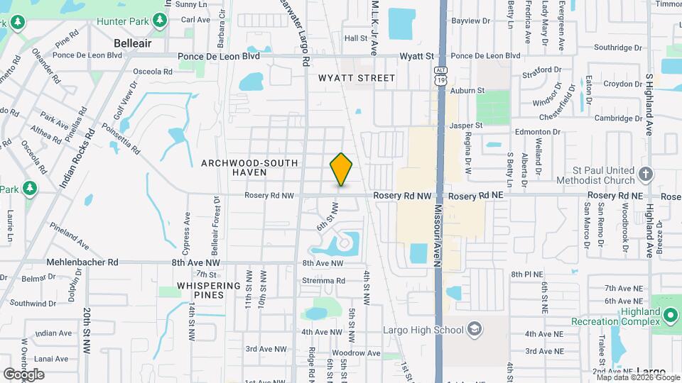 526 Rosery Rd NW Mapa y Detalles de la Ubicación