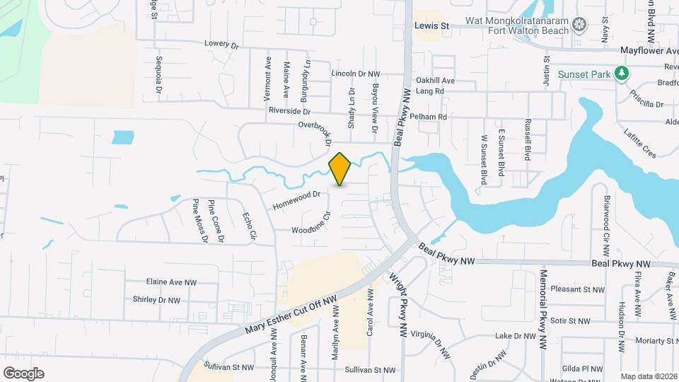 645 Virginia Oak Ct Map and Location Details