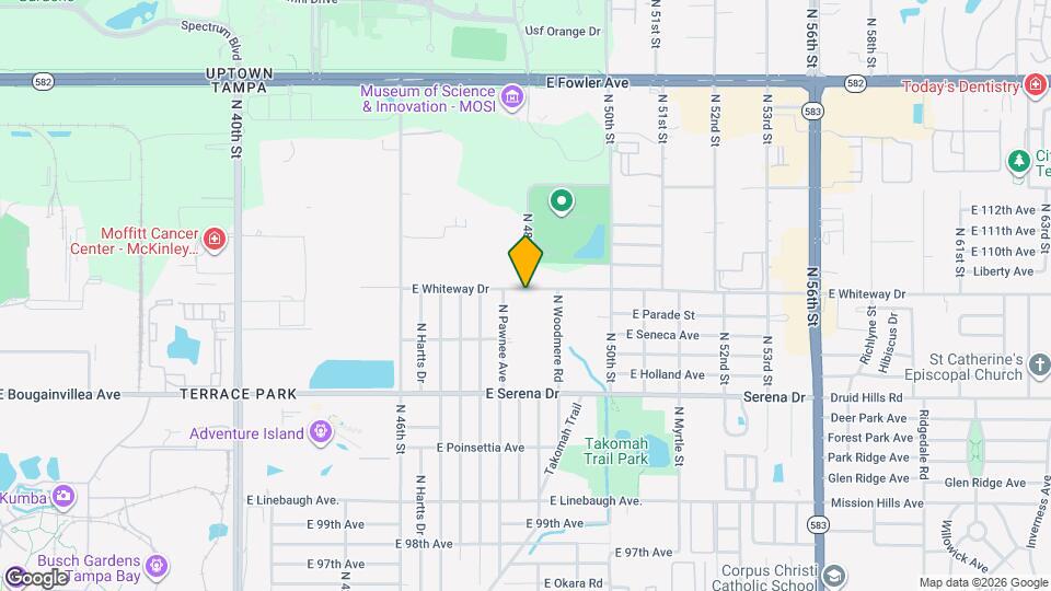 4739 Whiteway Dr Map and Location Details