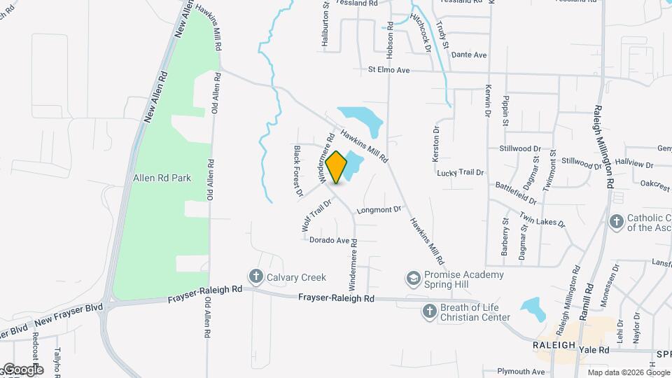 3764 Windermere Rd Map and Location Details