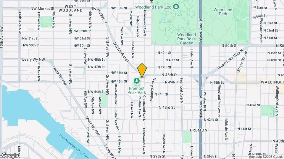 4501 N Greenwood Ave Mapa y Detalles de la Ubicación