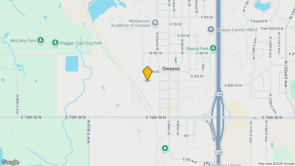 306 W 2nd St Map and Location Details