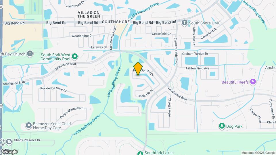 11412 Flora Springs Dr Mapa y Detalles de la Ubicación