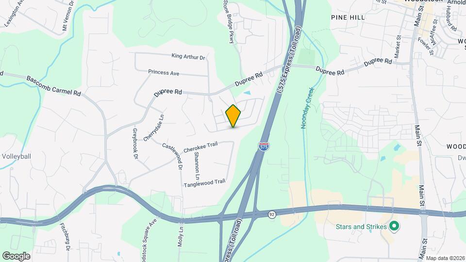 727 Stickley Oak Way Map and Location Details