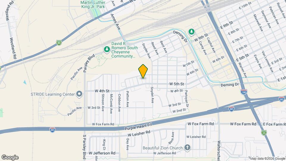 948 W 5th St Map and Location Details