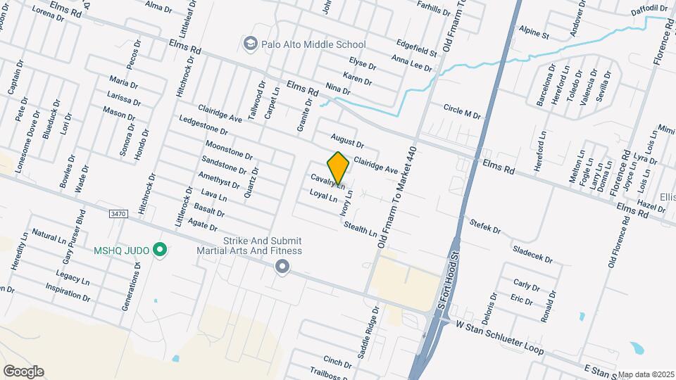 1204 Cavalry Lane, Unit B Mapa y Detalles de la Ubicación