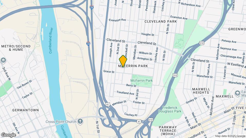 706 Stockell St Map and Location Details