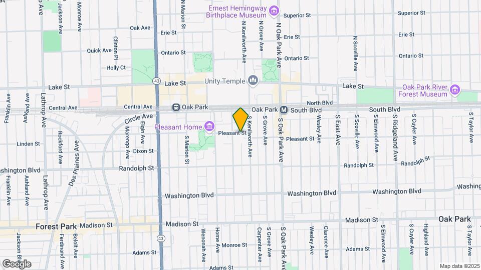 915-919 Pleasant St Map and Location Details