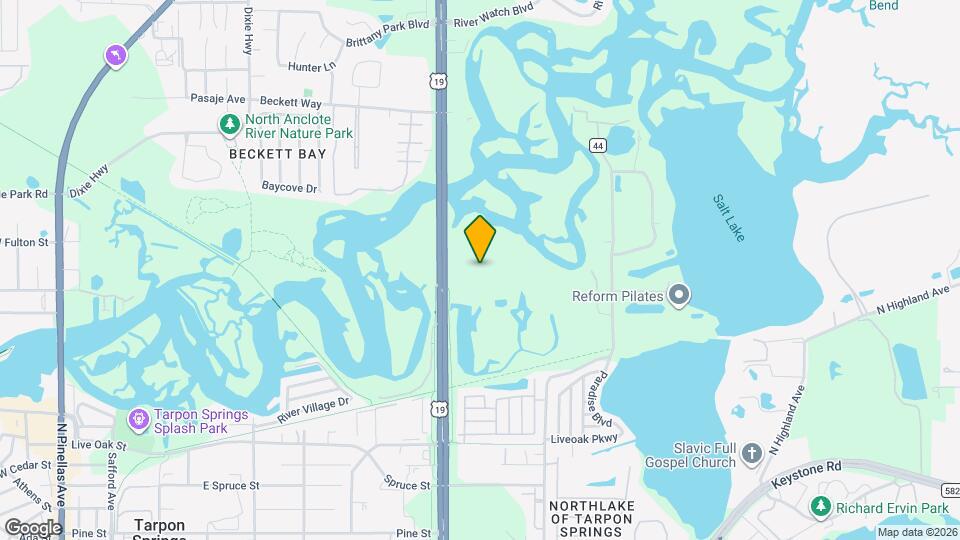 Caroline Anclote Harbor Map and Location Details