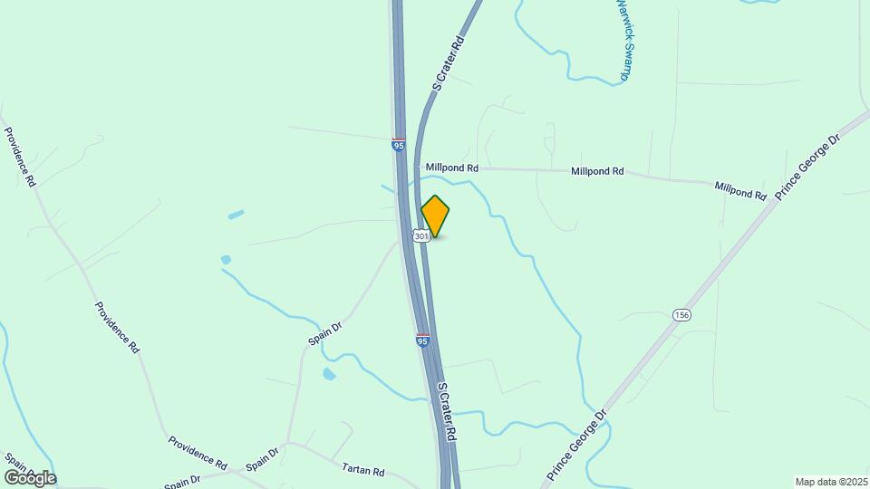 15717 S Crater Rd Map and Location Details