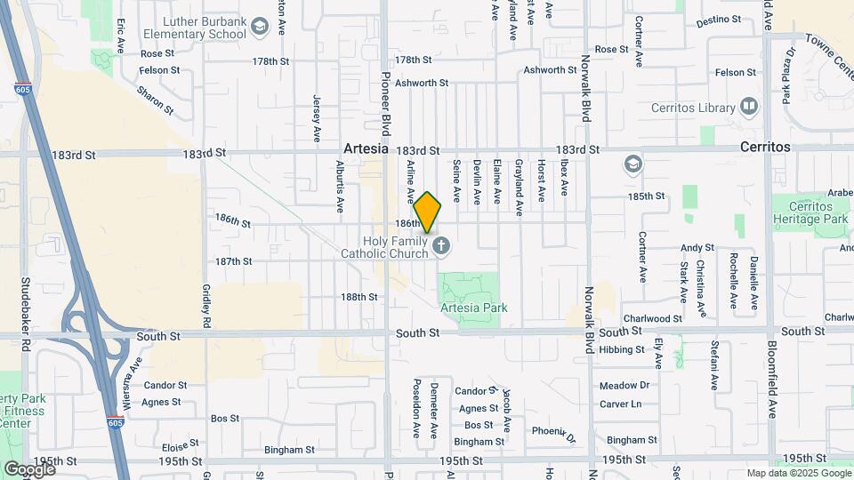 18619 Clarkdale Ave Mapa y Detalles de la Ubicación