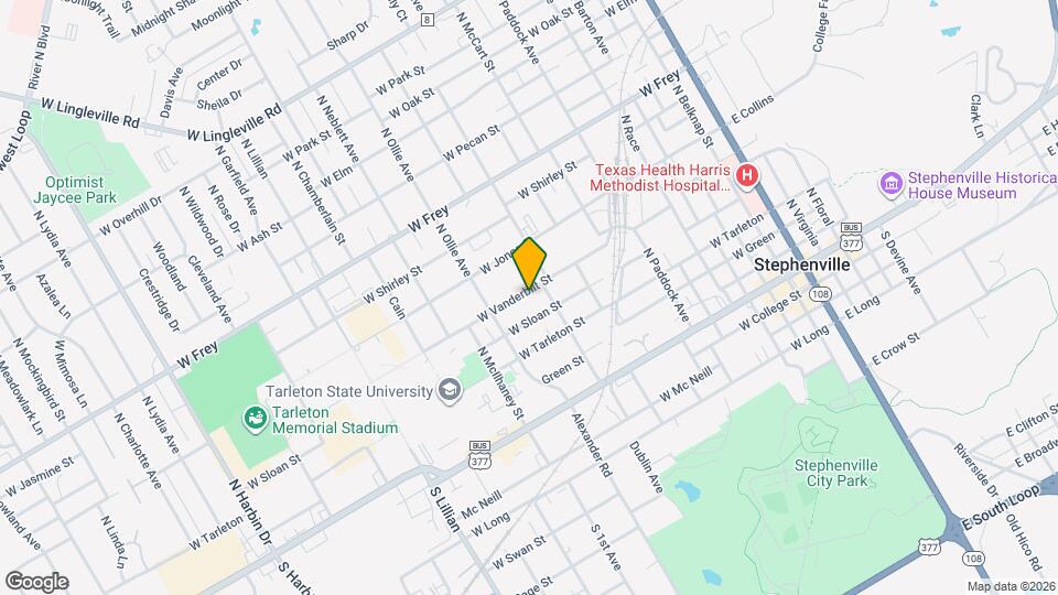 1026 W Vanderbilt St Map and Location Details