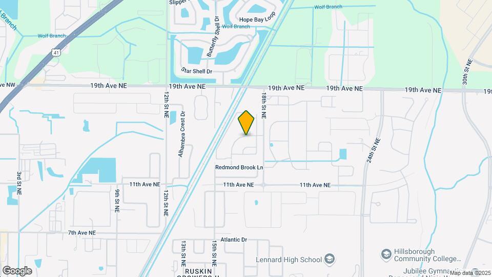 1629 Cabbage Key Dr Map and Location Details