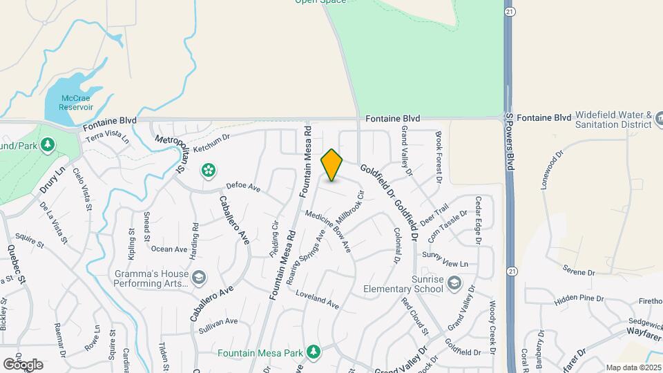 7210 Millbrook Ct Map and Location Details