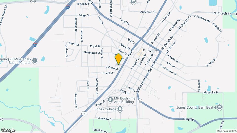 343 Dubose St Map and Location Details