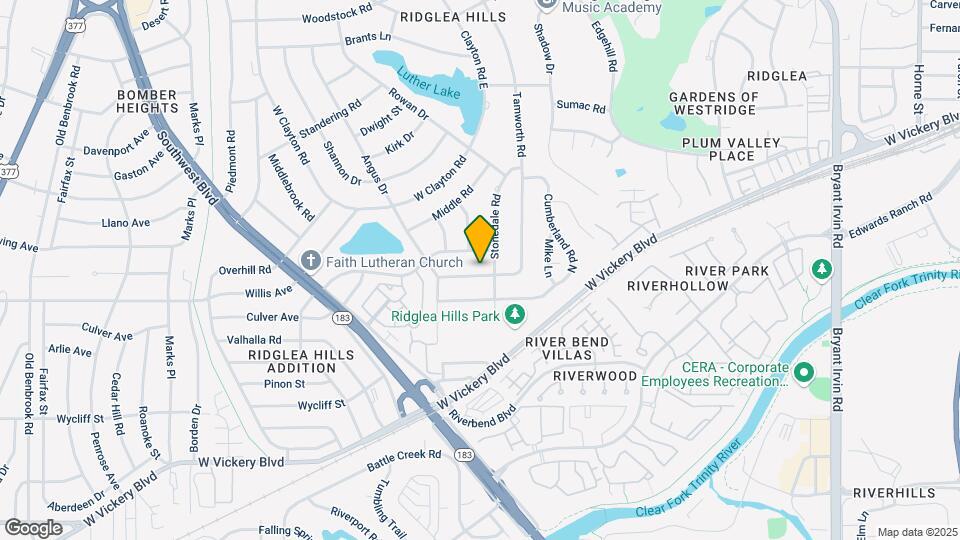6804 Springhill Rd Map and Location Details